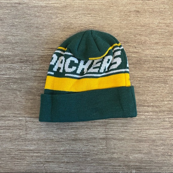 Green Bay Packers Cuff Knit Hat - Picture 2 of 2
